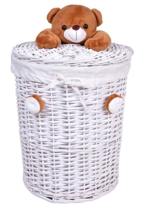 Kosz wiklinowy Miś 40L Kosz wiklinowy Miś 40L