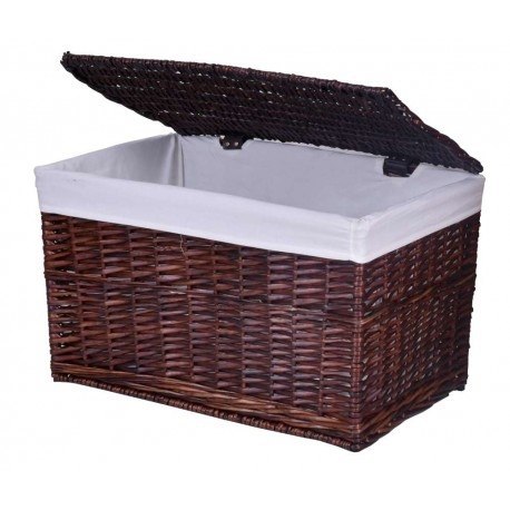 Kufer wiklinowy brązowy 105 L Kufer wiklinowy brązowy 105 L
