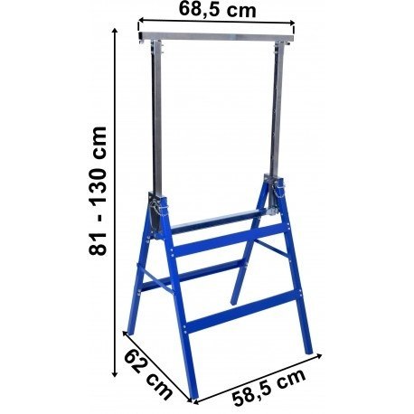 Stojak warsztatowy KOBYŁKA 130 cm 2 sztuki Stojak warsztatowy KOBYŁKA 130 cm 2 sztuki