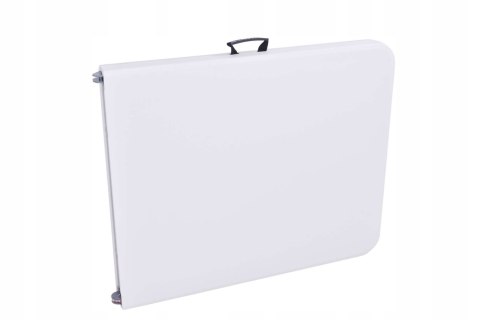 Stół cateringowy FETA WHITE składany w walizkę 180 cm biały Stół cateringowy FETA WHITE składany w walizkę 180 cm biały