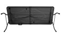Stół cateringowy RATTAN składany w walizkę - 180 cm szary