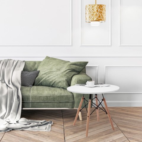Stolik okrągły PARIS DTW 60 cm biały Stolik okrągły PARIS DTW 60 cm biały
