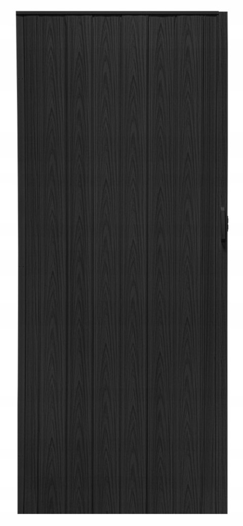 Drzwi harmonijkowe 004 08 czarny dąb 90 cm Drzwi harmonijkowe 004 08 czarny dąb 90 cm
