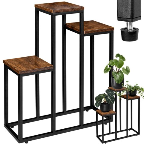 Kwietnik stojący loft Agras Rustic stojak na kwiaty Kwietnik stojący loft Agras Rustic stojak na kwiaty
