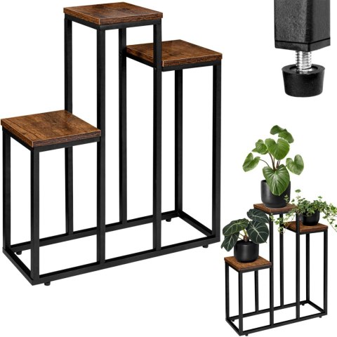 Kwietnik stojący loft Agras Rustic stojak na kwiaty Kwietnik stojący loft Agras Rustic stojak na kwiaty