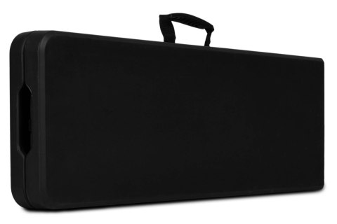 Ławka cateringowa składana 180 cm czarna Ławka cateringowa składana 180 cm czarna