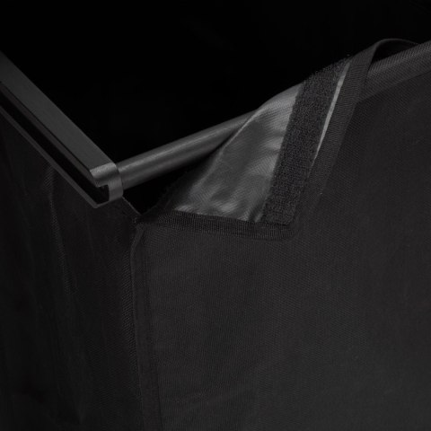 Kosz na pranie bambusowy HANOI BLACK CZARNY Kosz na pranie bambusowy HANOI BLACK CZARNY