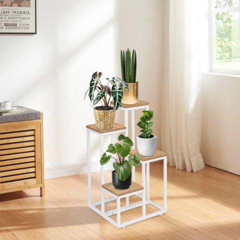 Kwietnik stojący biały Mogren Craft Kwietnik stojący biały Mogren Craft
