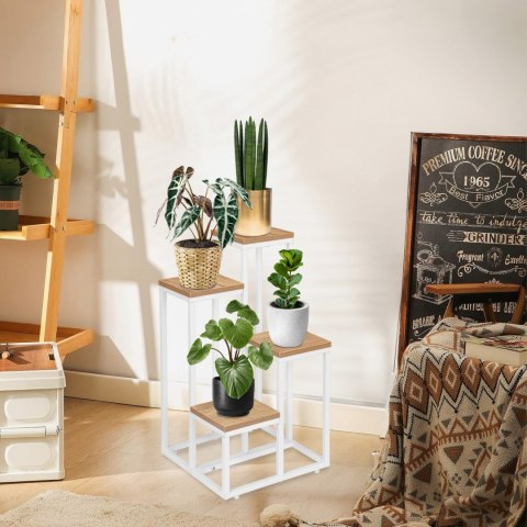 Kwietnik stojący biały Mogren Craft Kwietnik stojący biały Mogren Craft