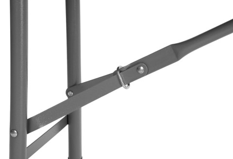 Ławka cateringowa składana w walizkę 180 cm RATTAN czarna Ławka cateringowa składana w walizkę 180 cm RATTAN czarna