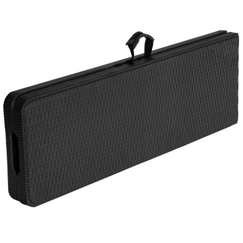 Ławka cateringowa składana w walizkę 180 cm RATTAN czarna Ławka cateringowa składana w walizkę 180 cm RATTAN czarna