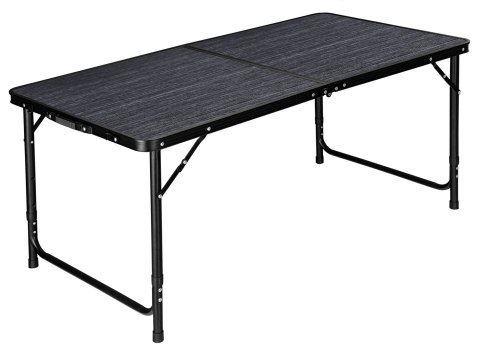 Zestaw turystyczny TRAMP kempingowy składany 120x60 cm black wood czarny Zestaw turystyczny TRAMP kempingowy składany 120x60 cm black wood czarny