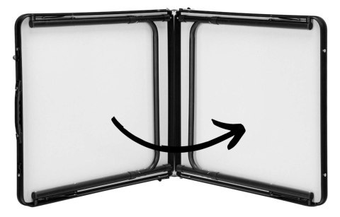 Zestaw turystyczny TRAMP kempingowy składany 120x60 cm black wood czarny Zestaw turystyczny TRAMP kempingowy składany 120x60 cm black wood czarny