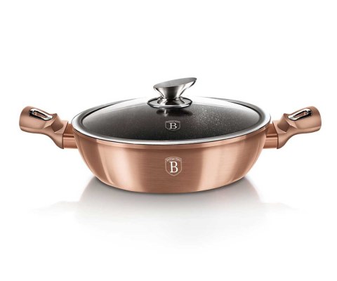 GARNEK GRANITOWY 28cm BERLINGER HAUS BH-1519 ROSE GOLD GARNEK GRANITOWY 28cm BERLINGER HAUS BH-1519 ROSE GOLD
