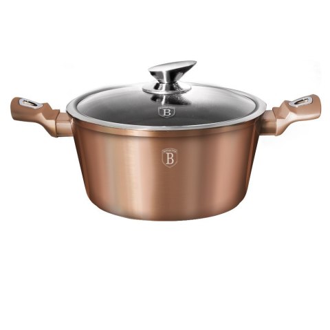 GARNEK GRANITOWY 28cm BERLINGER HAUS ROSE GOLD BH-1516 GARNEK GRANITOWY 28cm BERLINGER HAUS ROSE GOLD BH-1516