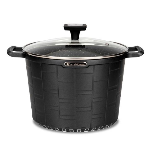 GARNEK GRANITOWY Z POKRYWĄ 24cm 6,5L E-7032 GARNEK GRANITOWY Z POKRYWĄ 24cm 6,5L E-7032