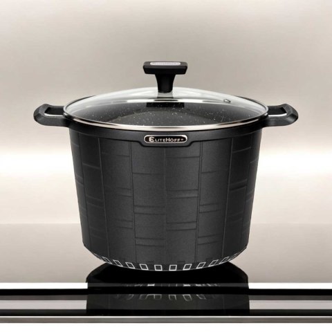 GARNEK GRANITOWY Z POKRYWĄ 24cm 6,5L E-7032 GARNEK GRANITOWY Z POKRYWĄ 24cm 6,5L E-7032
