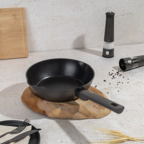 GŁĘBOKA PATELNIA TYTANOWA 28cm BERLINGER HAUS BH-8121 ANTRACIT GŁĘBOKA PATELNIA TYTANOWA 28cm BERLINGER HAUS BH-8121 ANTRACIT