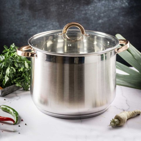 KLAUSBERG GARNEK GASTRO Z POKRYWĄ 28cm 13L KB-7795 KLAUSBERG GARNEK GASTRO Z POKRYWĄ 28cm 13L KB-7795