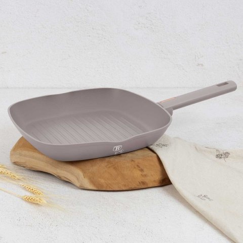 PATELNIA GRILLOWA TYTANOWA 28cm BERLINGER HAUS BH-8096 TAUPE PATELNIA GRILLOWA TYTANOWA 28cm BERLINGER HAUS BH-8096 TAUPE