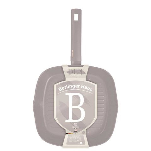 PATELNIA GRILLOWA TYTANOWA 28cm BERLINGER HAUS BH-8096 TAUPE PATELNIA GRILLOWA TYTANOWA 28cm BERLINGER HAUS BH-8096 TAUPE