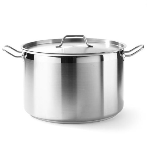 Garnek średni Profi Line z pokrywką 10 l, śr. 280 x 170 h - Hendi 831502 Garnek średni Profi Line z pokrywką 10 l, śr. 280 x 170 h - Hendi 831502
