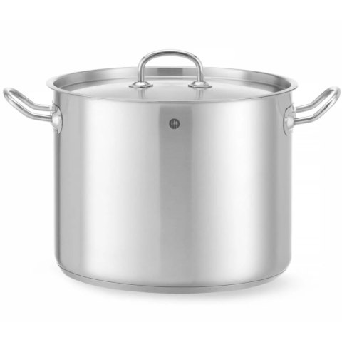 Garnek wysoki Kitchen Line z pokrywką 13,5 l śr. 280 x 220 h - Hendi 837405 Garnek wysoki Kitchen Line z pokrywką 13,5 l śr. 280 x 220 h - Hendi 837405