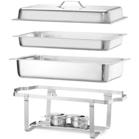 Podgrzewacz do potraw HoReCa na pastę GN 1/1 - Hendi 475904 Podgrzewacz do potraw HoReCa na pastę GN 1/1 - Hendi 475904