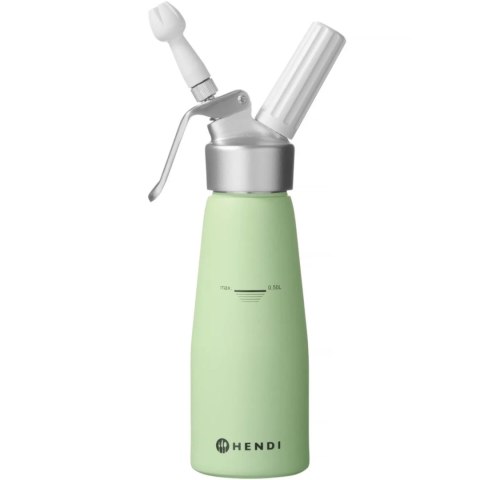 Syfon do bitej śmietany Pistacjowy 0,5 L - Hendi 975879 Syfon do bitej śmietany Pistacjowy 0,5 L - Hendi 975879