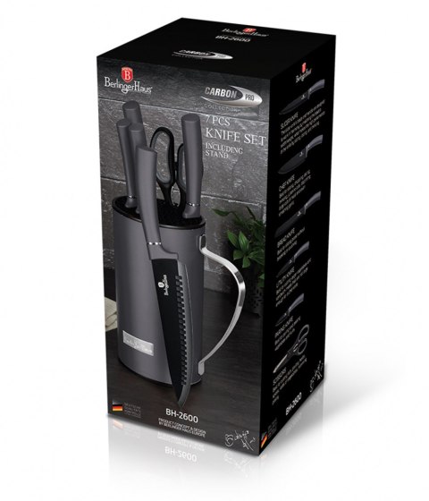 ZESTAW NOŻY BERLINGER HAUS BH-2600 W STOJAKU ZESTAW NOŻY BERLINGER HAUS BH-2600 W STOJAKU