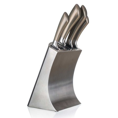 ZESTAW NOŻY KUCHENNYCH W STOJAKU BANQUET PLATINUM ZESTAW NOŻY KUCHENNYCH W STOJAKU BANQUET PLATINUM