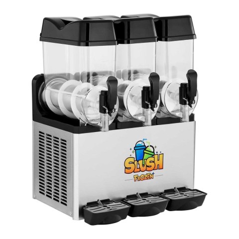 Granitor dyspenser urządzenie do napojów slush granity potrójny 3x 12L Granitor dyspenser urządzenie do napojów slush granity potrójny 3x 12L