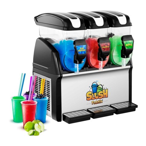 Granitor dyspenser urządzenie do napojów slush granity potrójny 3x 15L Granitor dyspenser urządzenie do napojów slush granity potrójny 3x 15L