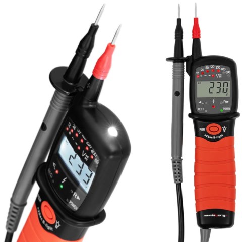 Miernik napięcia AC/DC zakres 12V - 690V LCD Miernik napięcia AC/DC zakres 12V - 690V LCD