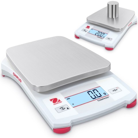 Waga techniczna kontrolna edukacyjna dokładna na baterie COMPASS CX 620g / 0.1g - OHAUS CX621 Waga techniczna kontrolna edukacyjna dokładna na baterie COMPASS CX 620g / 0.1g - OHAUS CX621