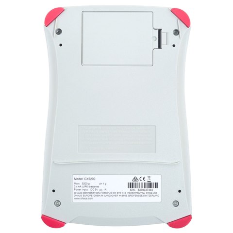 Waga techniczna kontrolna edukacyjna dokładna na baterie COMPASS CX 620g / 0.1g - OHAUS CX621 Waga techniczna kontrolna edukacyjna dokładna na baterie COMPASS CX 620g / 0.1g - OHAUS CX621