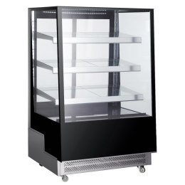 Witryna chłodnicza cukiernicza 3-półkowa jezdna LED 500L