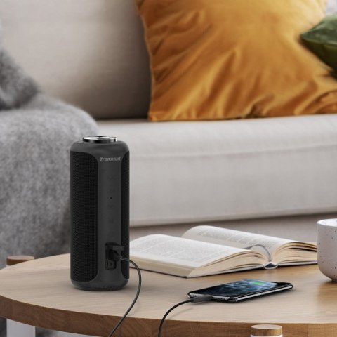Bezprzewodowy głośnik Bluetooth Element T6 Plus 40W + Powerbank Bezprzewodowy głośnik Bluetooth Element T6 Plus 40W + Powerbank