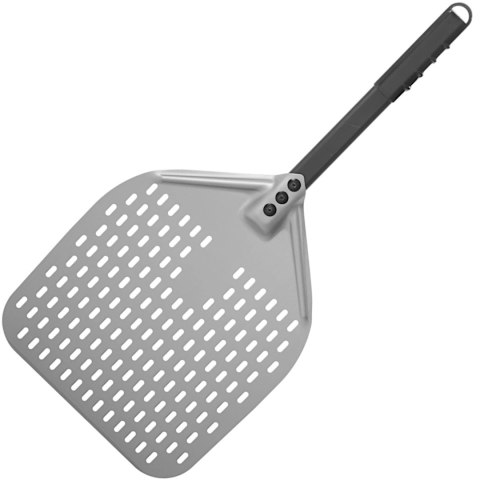 Łopata do pizzy z krótką rączką perforowana kwadratowa 350 x 710 mm - Hendi 618080 Łopata do pizzy z krótką rączką perforowana kwadratowa 350 x 710 mm - Hendi 618080