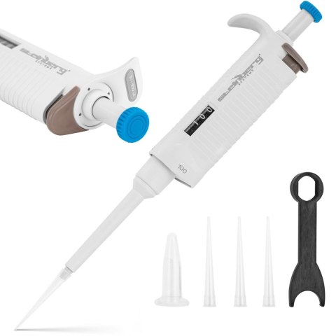 Pipeta laboratoryjna jednokanałowa 0.01-0.1 ml Pipeta laboratoryjna jednokanałowa 0.01-0.1 ml