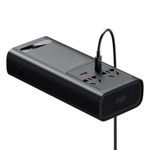 Samochodowa przetwornica napięcia prądu 12V na 230V 500W wtyczka EU i CN Samochodowa przetwornica napięcia prądu 12V na 230V 500W wtyczka EU i CN