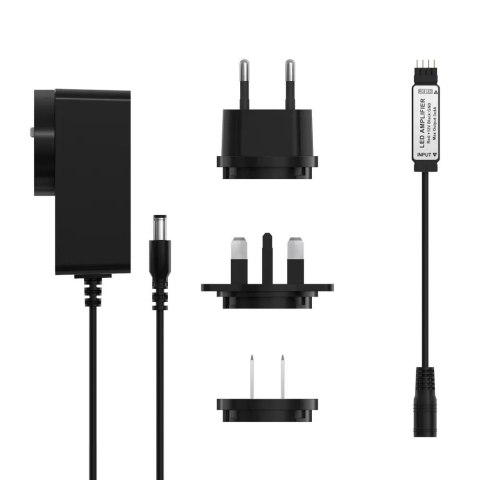 Taśma LED inteligentna wodoodporna RGB pilot zasilacz WiFi 5m Taśma LED inteligentna wodoodporna RGB pilot zasilacz WiFi 5m
