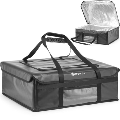 Torba termiczna dostawcza do transportu żywności na 8 lunchboxów 54 x 46 x 20 cm - Hendi 709771 Torba termiczna dostawcza do transportu żywności na 8 lunchboxów 54 x 46 x 20 cm - Hendi 709771