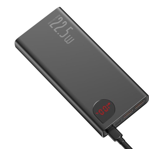Adaman powerbank z szybkim ładowaniem 20000mAh 22.5W kabel USB-C 0.3m czarny Adaman powerbank z szybkim ładowaniem 20000mAh 22.5W kabel USB-C 0.3m czarny