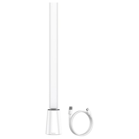 Biurkowa nocna lampka LED Smart Eye bezprzewodowa 2200mAh - biały Biurkowa nocna lampka LED Smart Eye bezprzewodowa 2200mAh - biały
