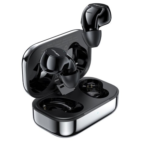 Gamingowe słuchawki bezprzewodowe dokanałowe TWS Bluetooth 5.2 wodoodporne IPX4 srebrny Gamingowe słuchawki bezprzewodowe dokanałowe TWS Bluetooth 5.2 wodoodporne IPX4 srebrny