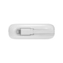 Powerbank 10000mAh Jelly Series 22.5W kabel Iphone Lightning biały