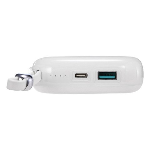 Powerbank 10000mAh Jelly Series 22.5W kabel Iphone Lightning biały Powerbank 10000mAh Jelly Series 22.5W kabel Iphone Lightning biały