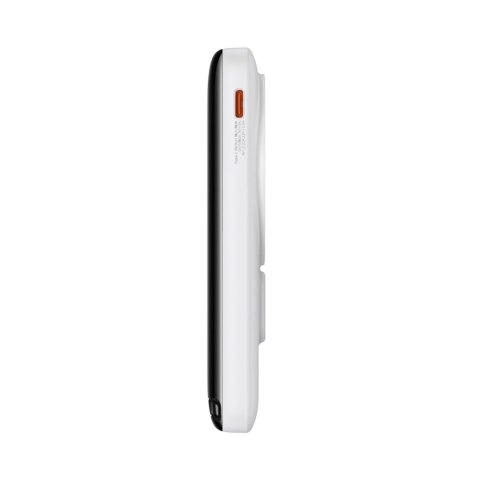 Powerbank z bezprzewodowym ładowaniem MagSafe 10000mAh 20W kabel USB-C 0.5m biały Powerbank z bezprzewodowym ładowaniem MagSafe 10000mAh 20W kabel USB-C 0.5m biały