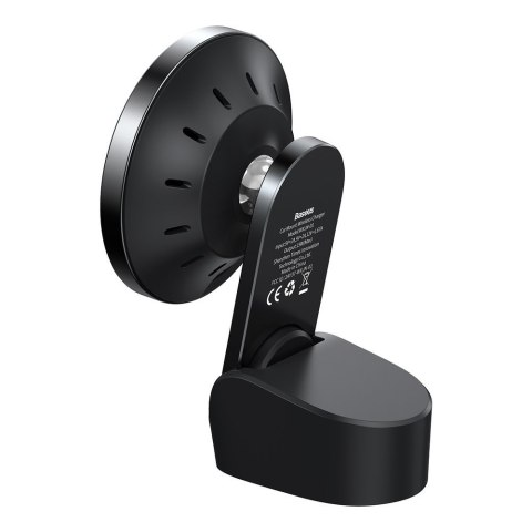 Samochodowy uchwyt magnetyczny indukcyjna ładowarka Qi 15W MagSafe do iPhone czarny Samochodowy uchwyt magnetyczny indukcyjna ładowarka Qi 15W MagSafe do iPhone czarny